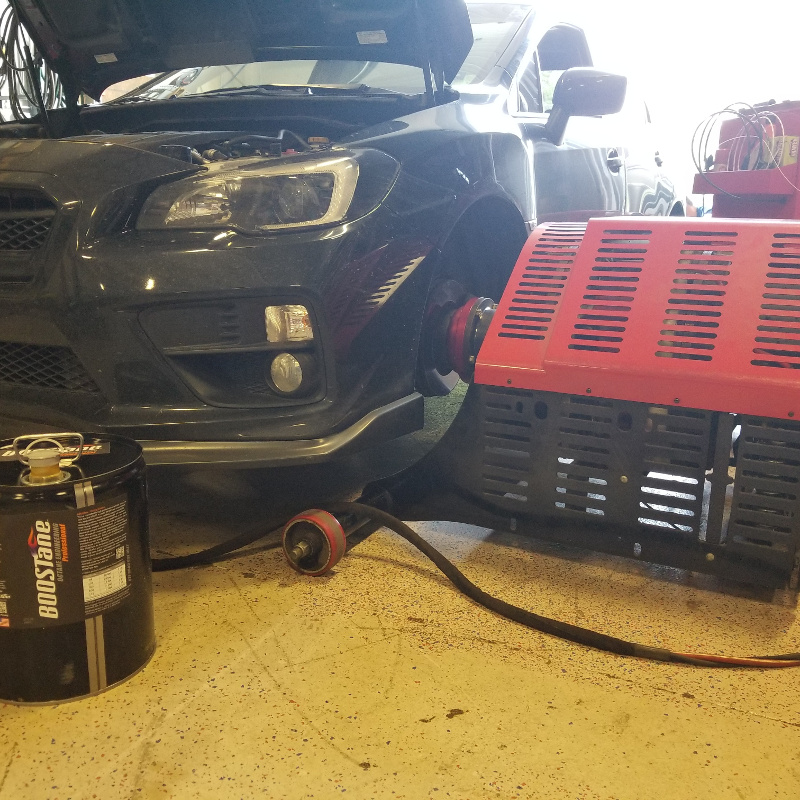Subaru Tuning WRX on our Hub Dyno